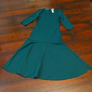 Club London bodycon mermaid dress green 4